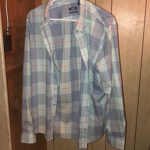 Izod non iron stretch button down shirt